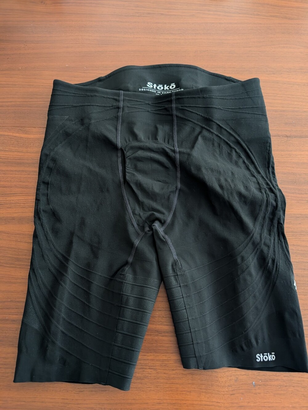 Stoko Supportive Short Mens Compression Shorts Hip Back Support Size L Pre Owned
